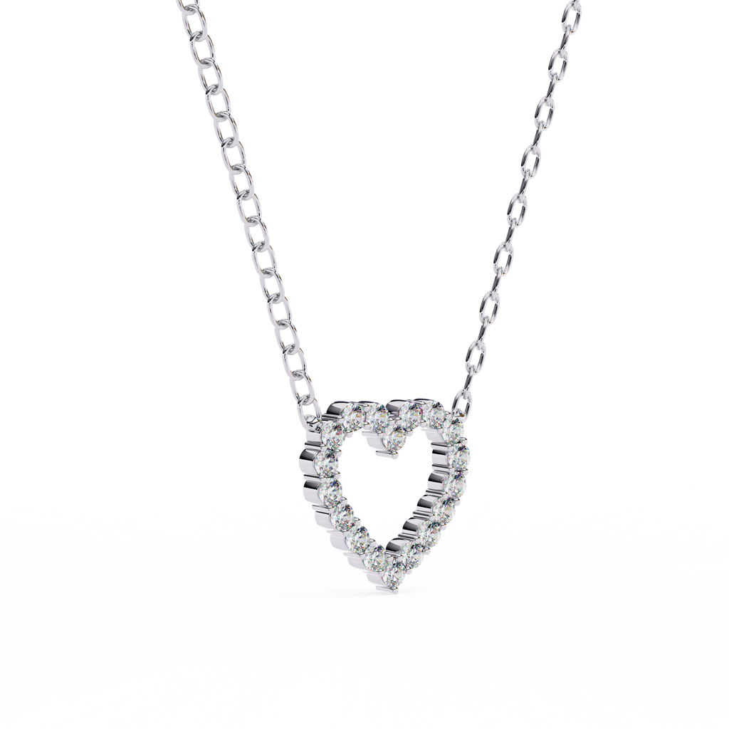 Timeless Heart Diamond Pendant
