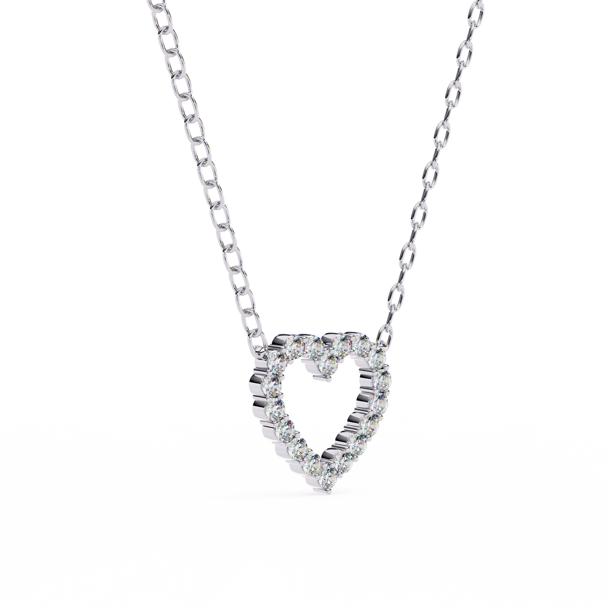 Timeless Heart Diamond Pendant
