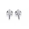 Eternity stud earring