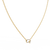 Natural Diamond Geometric Link Pendant