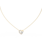 Natural Diamond Heart Pendant