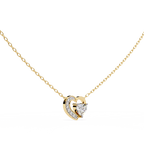 Natural Diamond Heart Pendant