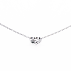 Natural Diamond Heart Pendant