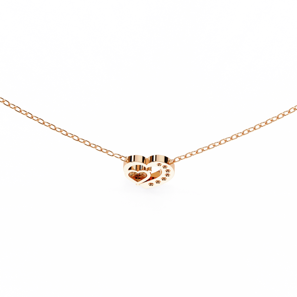 Natural Diamond Heart Pendant