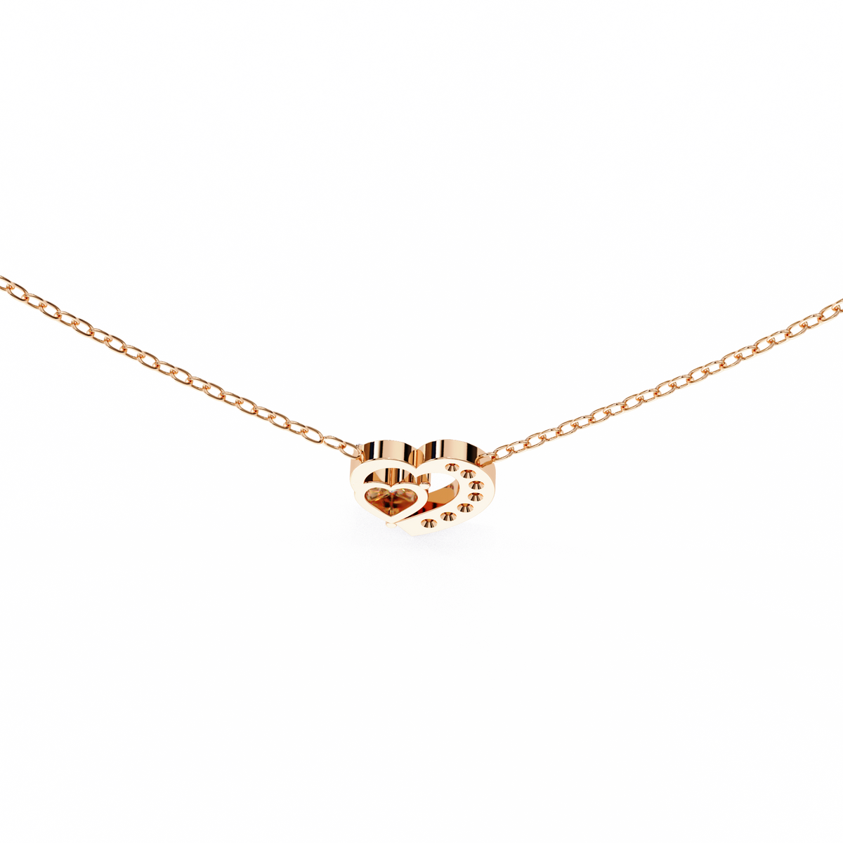 Natural Diamond Heart Pendant