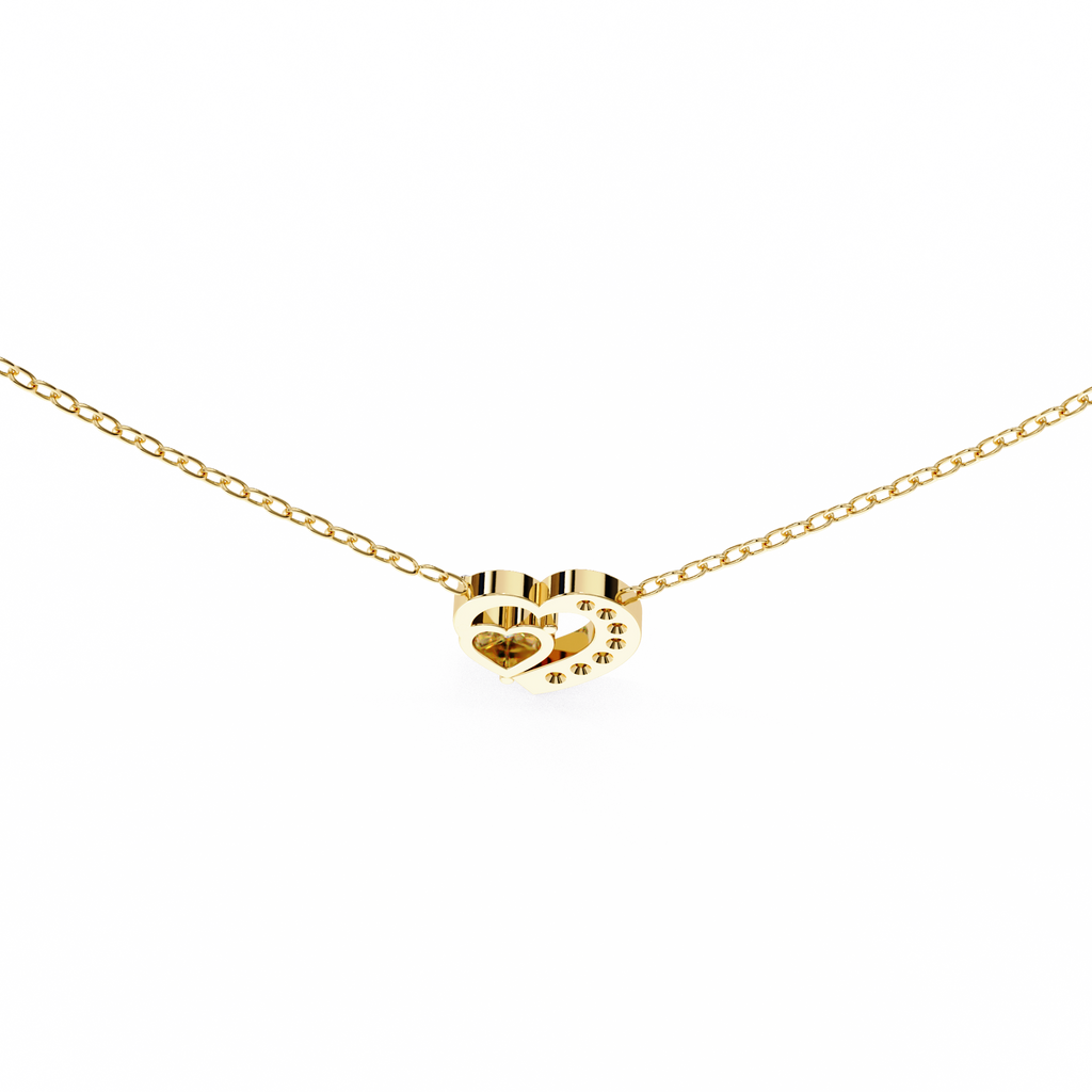 Natural Diamond Heart Pendant