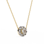 Natural Diamond Round Cut Pendant