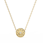 Natural Diamond Round Cut Pendant