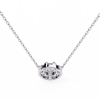 Natural Diamond Round Cut Pendant
