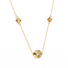 Natural Diamond Orbit Trio Pendant