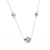 Natural Diamond Orbit Trio Pendant