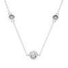 Natural Diamond Orbit Trio Pendant