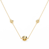 Natural Diamond Orbit Trio Pendant