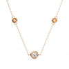 Natural Diamond Orbit Trio Pendant