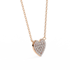 Natural Diamond Enchanted Heart Pendant