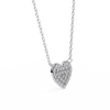 Natural Diamond Enchanted Heart Pendant