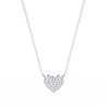 Natural Diamond Enchanted Heart Pendant