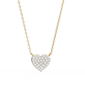 Natural Diamond Enchanted Heart Pendant