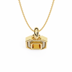 Natural Diamond Pendant