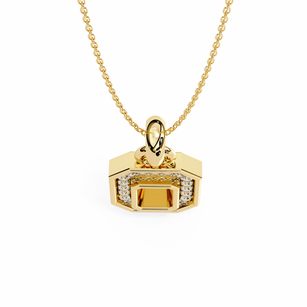 Natural Diamond Pendant