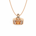Natural Diamond Pendant