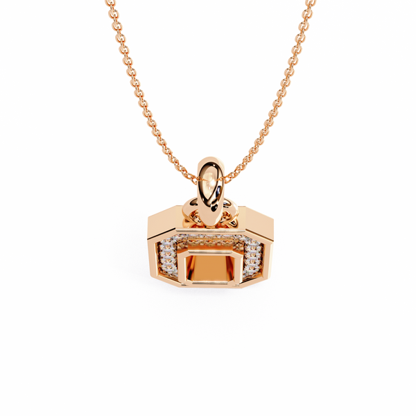 Natural Diamond Pendant