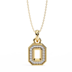 Natural Diamond Pendant