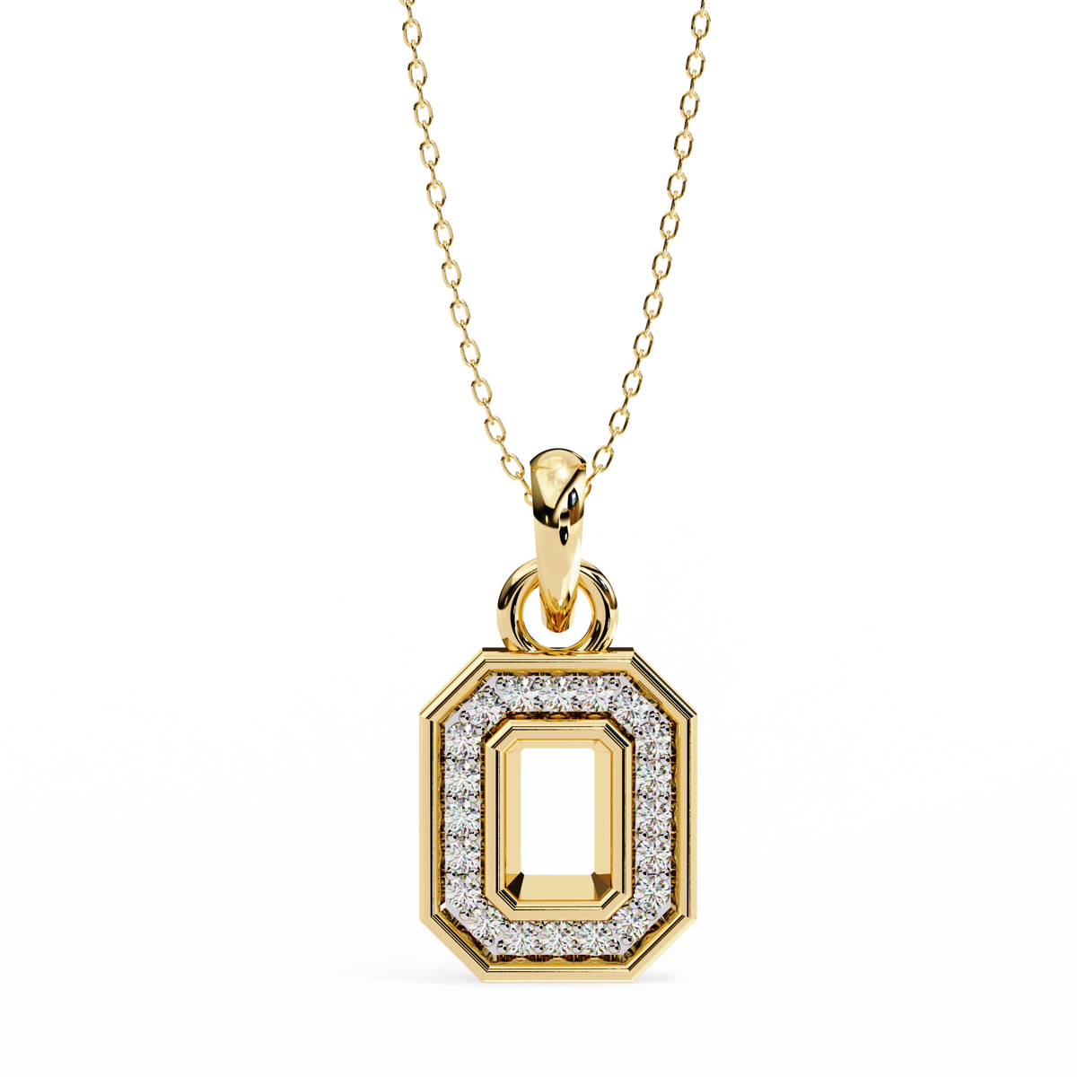 Natural Diamond Pendant