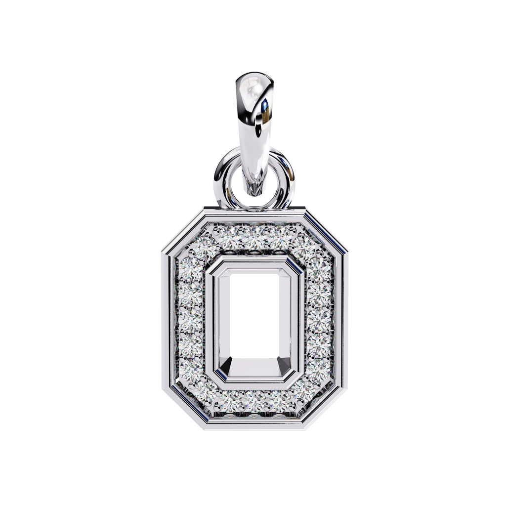 Natural Diamond Pendant