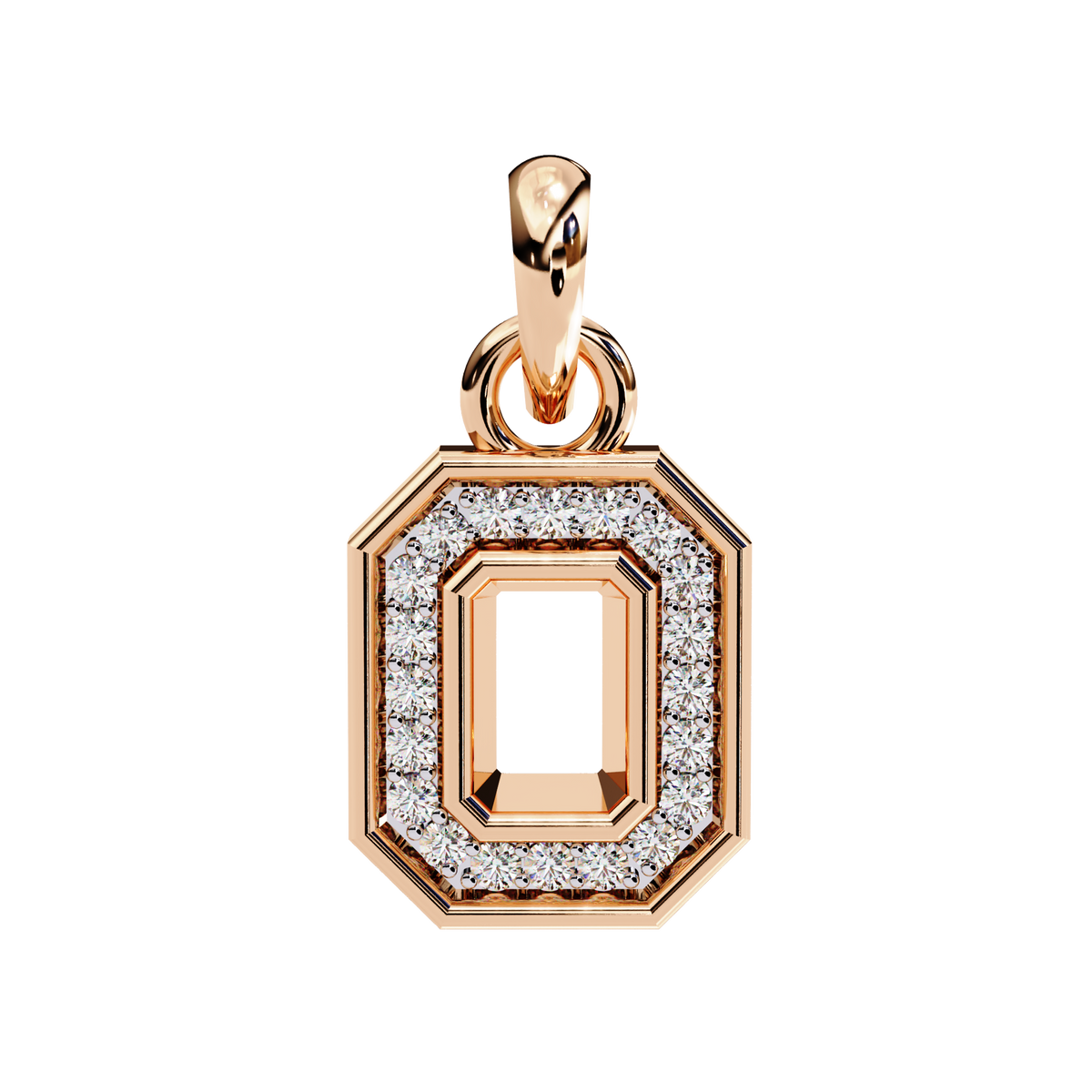 Natural Diamond Pendant