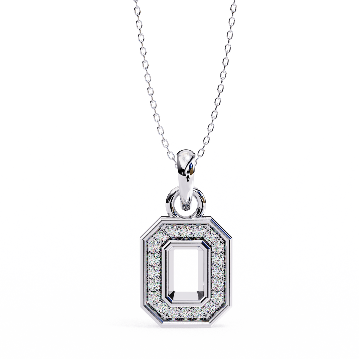 Natural Diamond Pendant