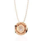 Natural Diamond Lumineux Oval Pendant