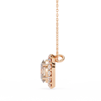 Natural Diamond Lumineux Oval Pendant