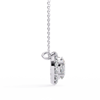 Natural Diamond Lumineux Oval Pendant