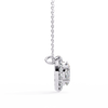 Natural Diamond Lumineux Oval Pendant