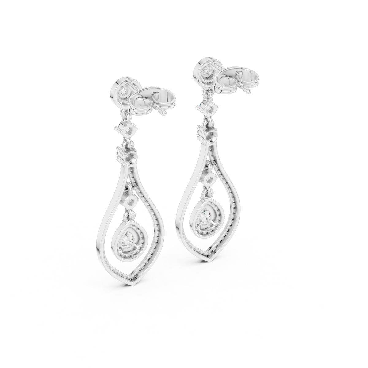 Genevieve Silver Earring