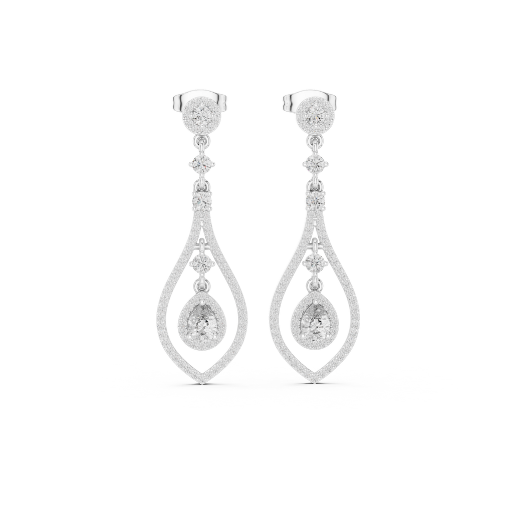Genevieve Silver Earring