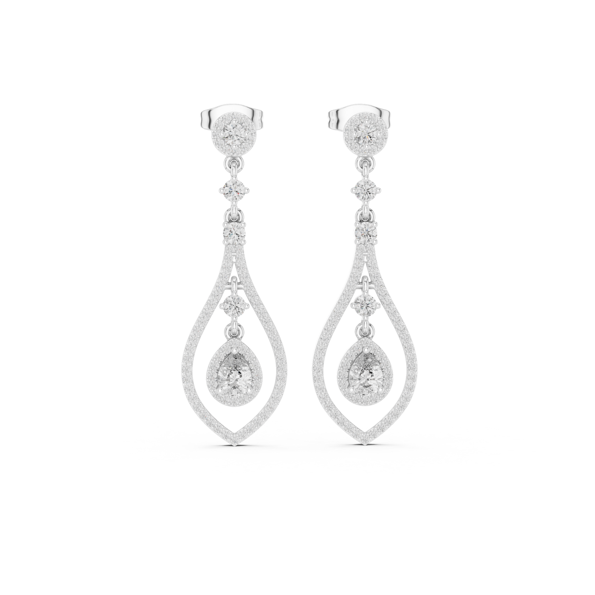 Genevieve Silver Earring