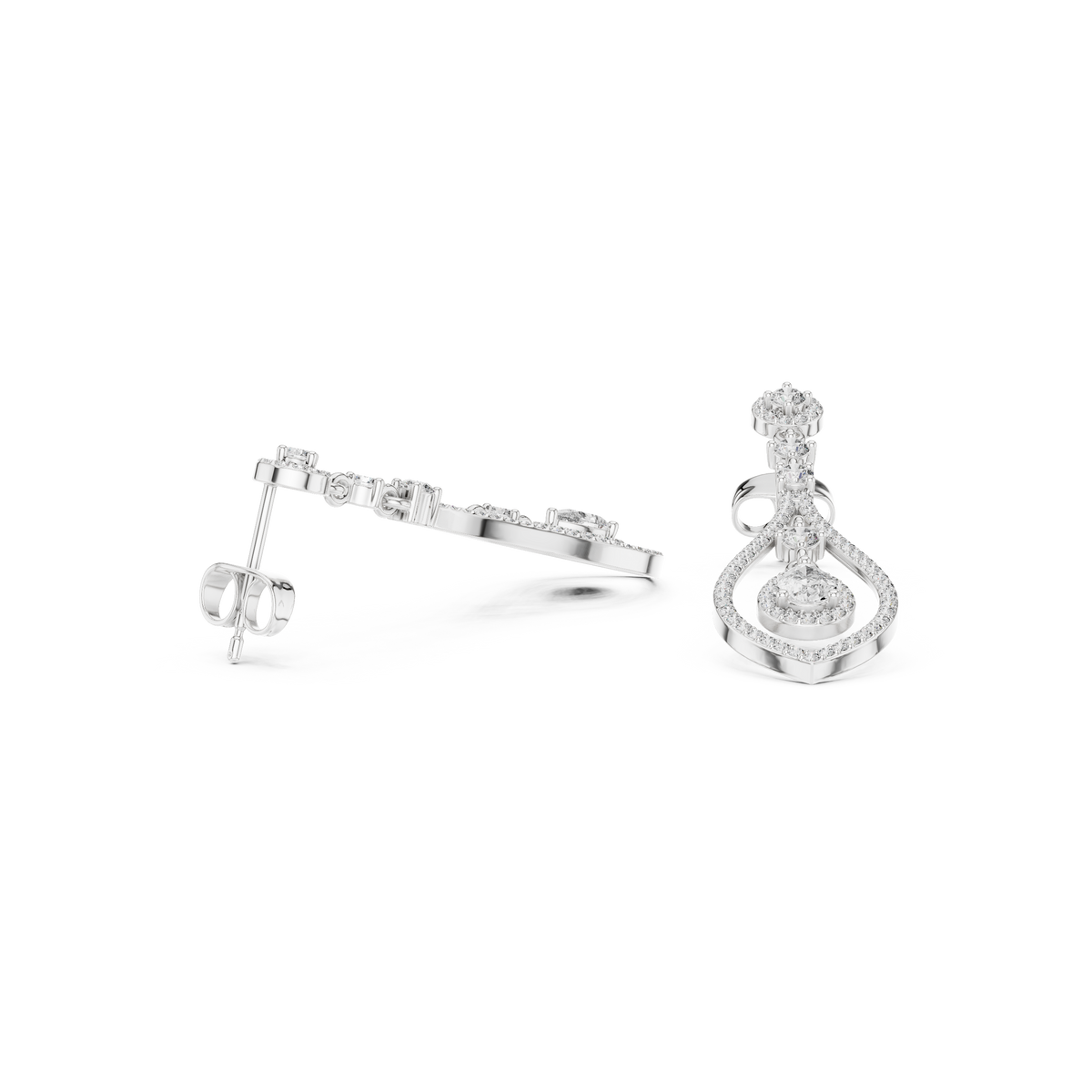 Genevieve Silver Earring