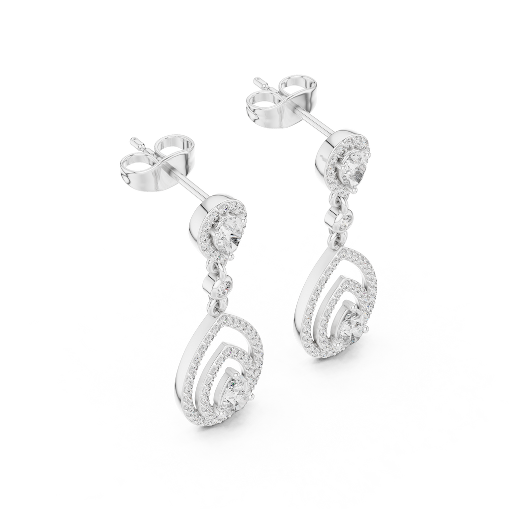 Ophelia Silver Earring