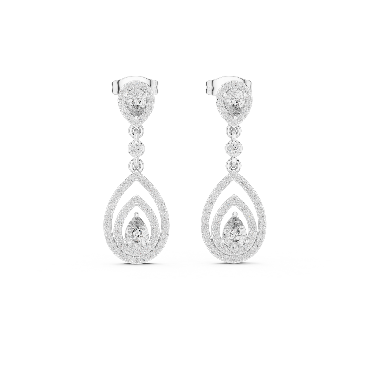 Ophelia Silver Earring