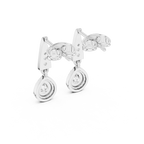 Elara Silver Earring