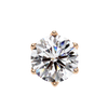 Brilliant Round Cut Natural Diamond Stud Earrings