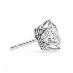 Brilliant Round Cut Natural Diamond Stud Earrings