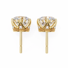 Brilliant Round Cut Natural Diamond Stud Earrings