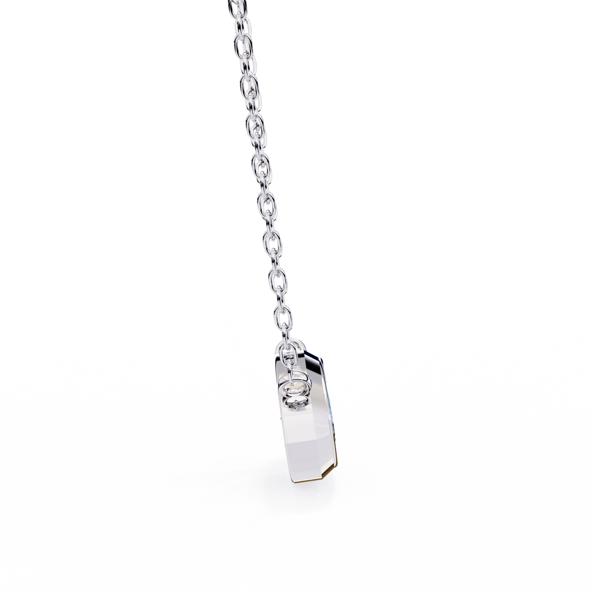 Marquise-Cut Evil Eye Natural Diamond Pendant