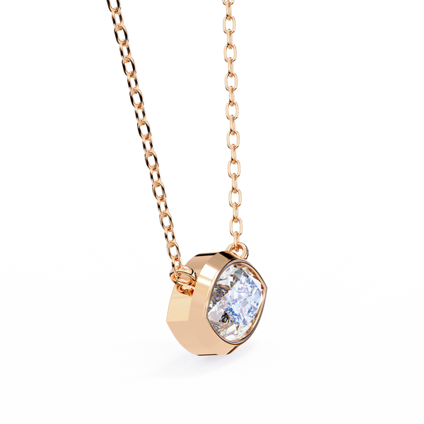 Marquise-Cut Evil Eye Natural Diamond Pendant
