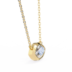 Marquise-Cut Evil Eye Natural Diamond Pendant
