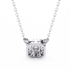 Natural Diamond Halo Luxe Pendant