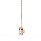 Natural Diamond Halo Luxe Pendant
